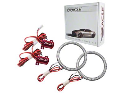 Oracle Waterproof Surface Mount LED Halo Fog Light Conversion Kit (14-18 Sierra 1500)