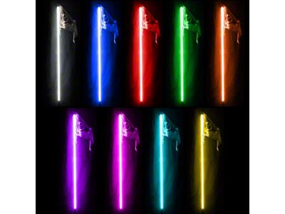 Oracle Off-Road 6-Foot LED Whip; ColorSHIFT (Universal; Some Adaptation May Be Required)