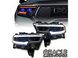 Oracle ColorSHIFT RGBW+A Headlight DRL Upgrade Kit; 2.0 Controller (19-24 RAM 1500 Limited, Longhorn, TRX)