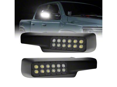 Oracle LED Off-Road Side Mirror Ditch Lights (09-18 RAM 1500 w/ Towing Mirrors)