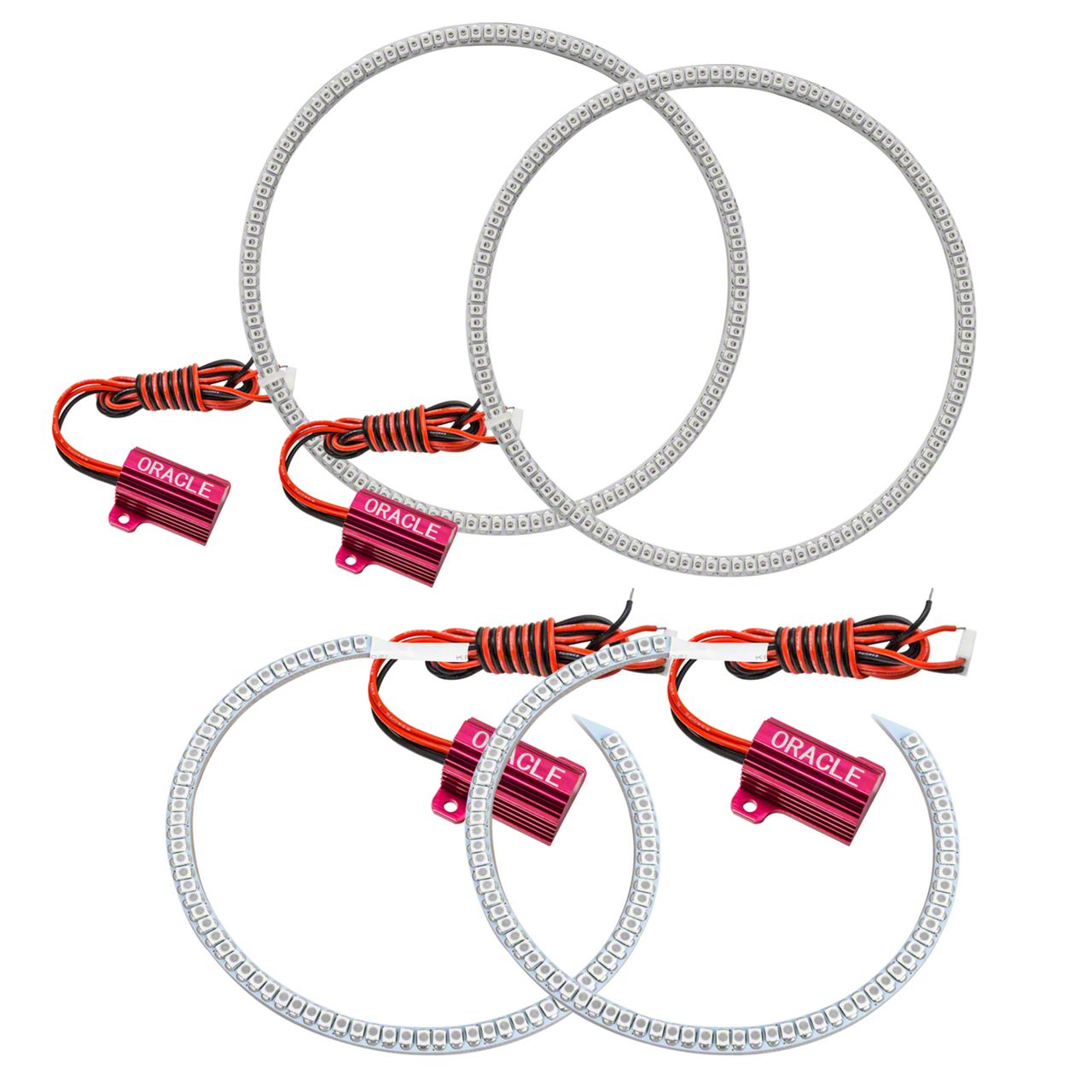 Oracle RAM 2500 LED Halo Headlight Conversion Kit; White 2235001 (02