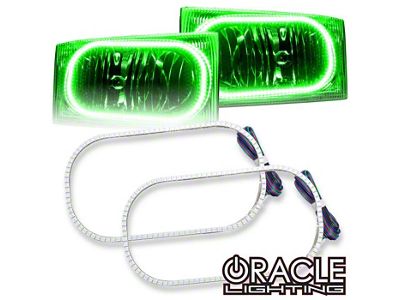 Oracle LED Headlight Halo Kit; ColorSHIFT (94-02 RAM 3500)