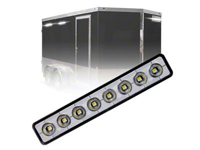 Oracle 9.50-Inch Angled Flush Mount LED Scene Light Bar (Universal; Some Adaptation May Be Required)
