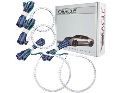 Oracle LED Headlight Halo Kit; ColorSHIFT (00-06 Sierra 1500)