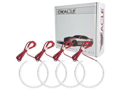 Oracle Headlight Halo Kit; LED Halo Kit, Round Ring Design (08-13 Sierra 2500 HD)