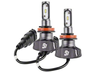 Oracle S3 LED Headlight Bulb Conversion Kit; Low Beam; H11 (20-24 Sierra 2500 HD)