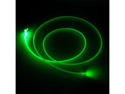 Oracle Fiber Optic LED Light Head; Green (Universal; Some Adaptation May Be Required)