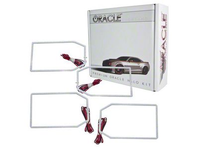 Oracle Headlight Halo Kit; LED Halo Kit, Non-Projector Style (14-15 Silverado 2500 HD)