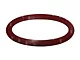 Oval Tailgate Ford Emblem Surround; Stainless Steel (04-08 F-150)