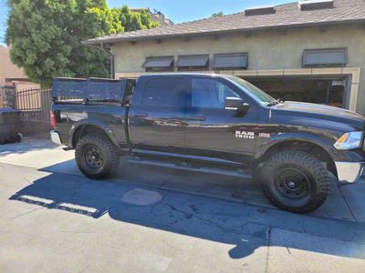 Overland Ruff Rax Bed Rack with Lighting (09-25 RAM 1500 w/ 6.4-Foot Box & w/o RAM Box)