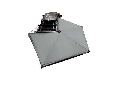 Overland Vehicle Systems Nomadic 270 LTE Awning; Driver Side (Universal; Some Adaptation May Be Required)