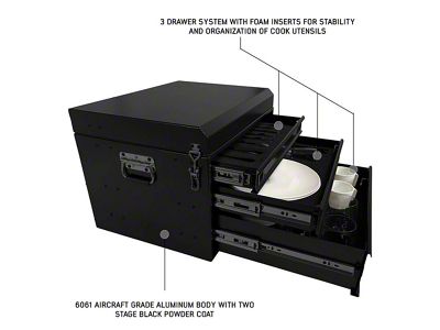 Overland Vehicle Systems 39-Piece CP Duty Glamping Kitchen System