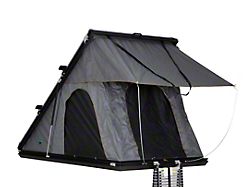 Overland Vehicle Systems Mamba 2 Side Load Aluminum Roof Top Tent; Black (Universal; Some Adaptation May Be Required)