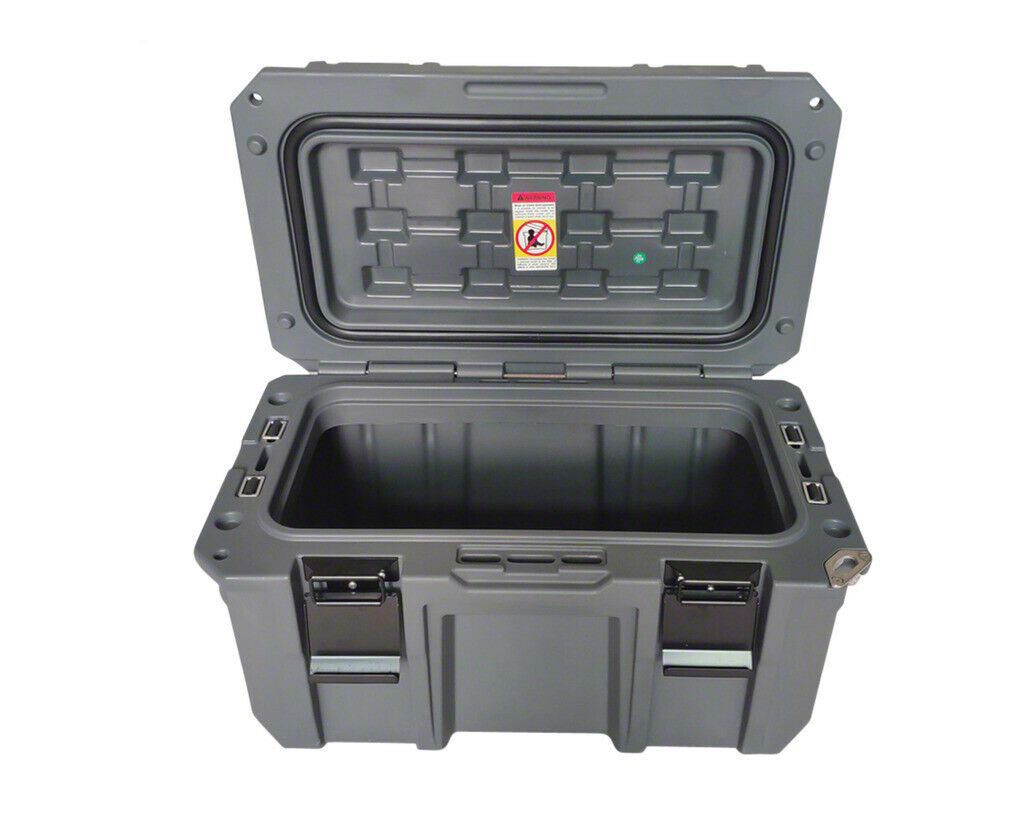 Overland Vehicle Systems Ranger 53-Quart Dry Storage Box; Dark
