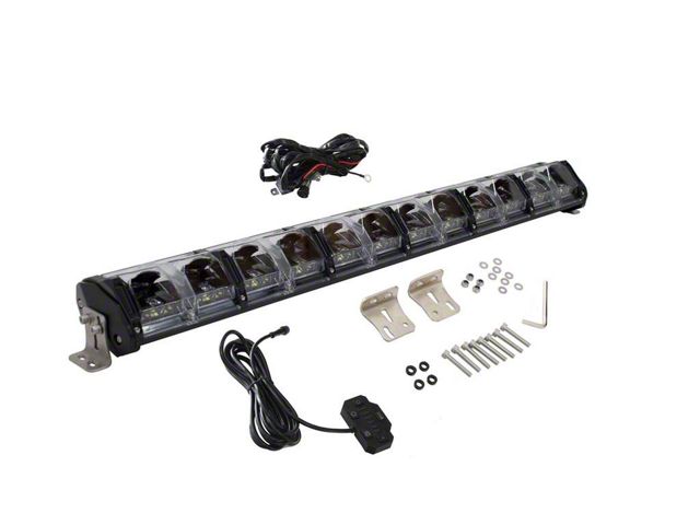 Overland Vehicle Systems EKO 30-Inch LED/RGB Light Bar; Variable Beam (Universal; Some Adaptation May Be Required)