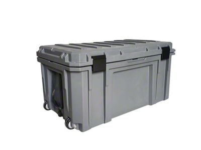 Overland Vehicle Systems 169-Quart Dry Storage Box; Dark Gray