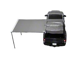 Overland Vehicle Systems HD Nomadic 2.0 Awning; Dark Gray with Green Trim; 6.50-Foot (Universal; Some Adaptation May Be Required)