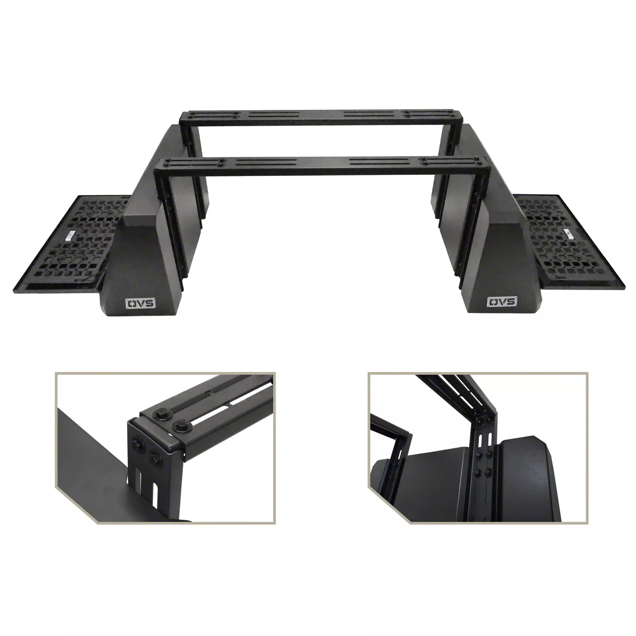 Overland Vehicle Systems Universal AT Pod Rack Bed Storage System ...