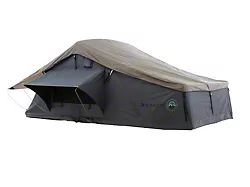 Overland Vehicle Systems Nomadic 3 Extended Roof Top Tent with Annex; Dark Gray (Universal; Some Adaptation May Be Required)