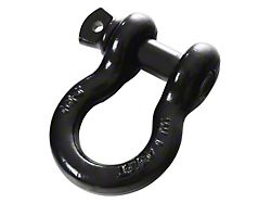 Overland Vehicle Systems 3/4-Inch Recovery Shackle; Black 