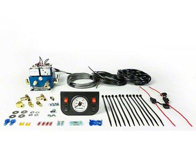 Pacbrake Basic Independent Electrical In-Cab Control Kit with Mechanical Gauge (Universal; Some Adaptation May Be Required)