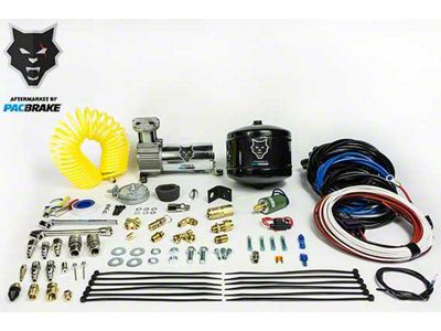 Pacbrake ULTIMATE ALPHA HD PRO Rear Air Spring Suspension Kit with 1/2-Gallon Air Tank (17-22 F-250 Super Duty; 23-25 6.7L Powerstroke F-250 Super Duty)