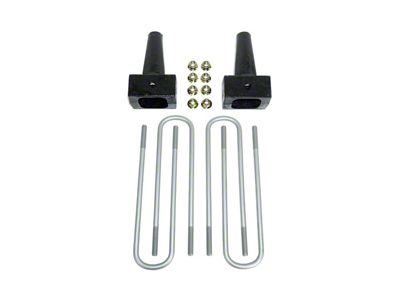 Pacbrake 4-Inch Rear Lift Block Kit (11-25 F-350 Super Duty SRW w/o 2-Piece Driveshaft & Overload Springs)