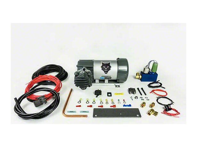 Pacbrake 12V HP625 Series Premium Heavy Duty Air Compressor Kit; Horizontal Pump Head