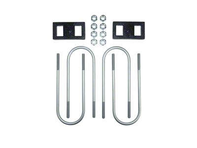 Pacbrake 1-Inch Rear Lift Block Kit (03-13 4WD RAM 2500 w/ Overload Springs & w/o Air Ride, High Output Diesel Engine & Max Tow Package)