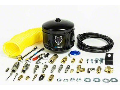 Pacbrake 1/2-Gallon Premium Steel Air Tank Kit