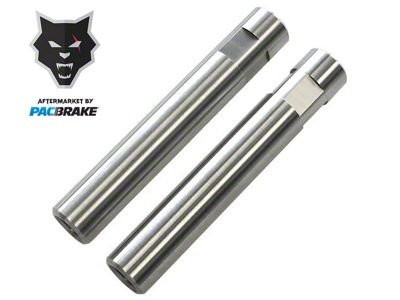Pacbrake Tie Rod Sleeves; M14 x 1.50-Inch Thread (01-08 Sierra 2500 HD)