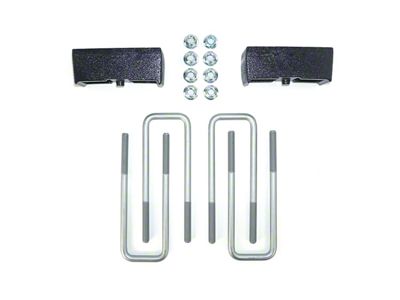 Pacbrake 2.25-Inch Rear Lift Block Kit (99-25 Silverado 1500 w/o Composite Rear Overload, MagneRide & Mono-leaf Suspension)