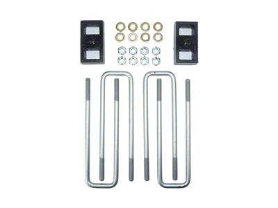 Pacbrake 2-Inch Rear Lift Block Kit (11-25 Silverado 3500 HD SRW w/ Overload Springs, Excluding Cab & Chassis)