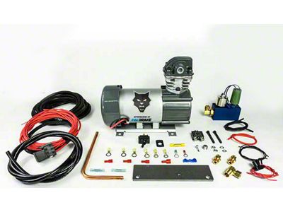 Pacbrake 12V HP625 Series Premium Heavy Duty Air Compressor Kit; Vertical Pump Head