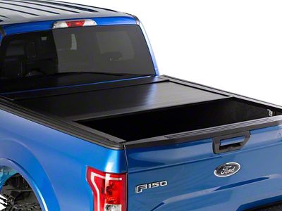 Pace Edwards BedLocker Electric Retractable Bed Cover with Explorer Rails; Gloss Black (04-14 F-150 Styleside)