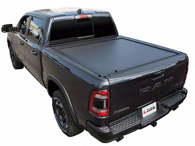 Pace Edwards Full Metal JackRabbit Retractable Bed Cover; Matte Black (15-20 F-150)