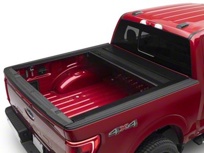 Pace Edwards JackRabbit Retractable Bed Cover; Gloss Black (21-25 F-150 w/ 5-1/2 & 6-1/2-Foot Bed)