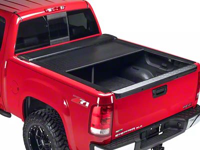 Pace Edwards SwitchBlade Metal Retractable Bed Cover; Gloss Black (21-24 F-150 w/ 5-1/2 & 6-1/2-Foot Bed)