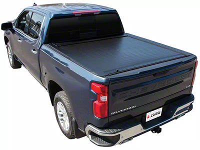 Pace Edwards JackRabbit Retractable Bed Cover; Matte Black with ArmorTek Vinyl Deck (11-16 F-350 Super Duty)