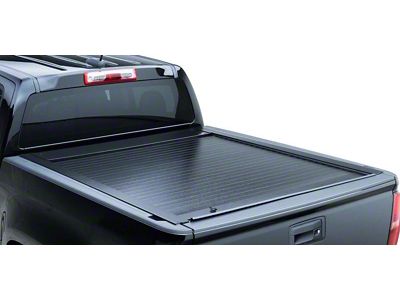 Pace Edwards Full Metal JackRabbit Retractable Bed Cover with Explorer Rails; Gloss Black (02-08 RAM 1500)