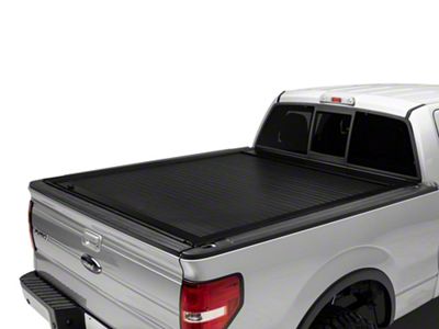 Pace Edwards JackRabbit Retractable Bed Cover; Gloss Black (04-14 F-150 Styleside)