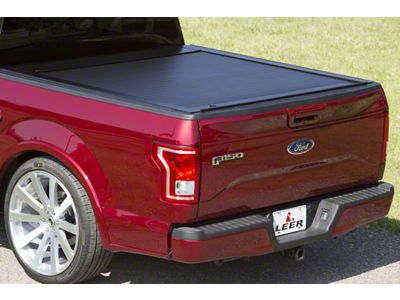 Pace Edwards JackRabbit Retractable Bed Cover; Gloss Black (15-20 F-150)