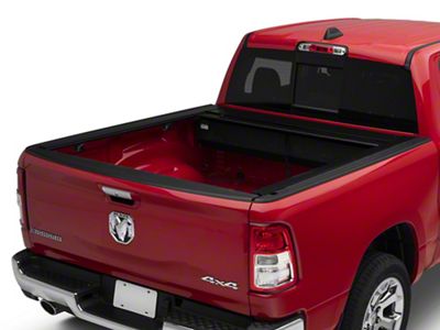 Pace Edwards JackRabbit Retractable Bed Cover; Gloss Black (19-24 RAM 1500 w/o RAM Box & Multifunction Tailgate)