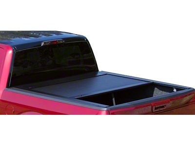 Pace Edwards JackRabbit Retractable Bed Cover with Explorer Rails; Matte Black with ArmorTek Vinyl Deck (02-08 RAM 1500)