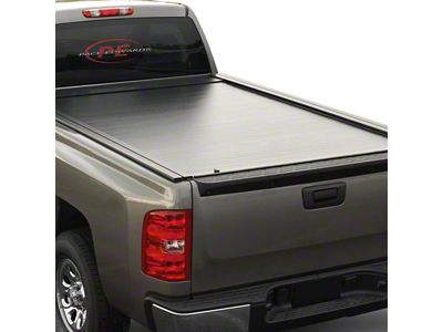 Pace Edwards Full Metal JackRabbit Retractable Bed Cover; Matte Black (20-25 Sierra 2500 HD w/ 8-Foot Long Box)