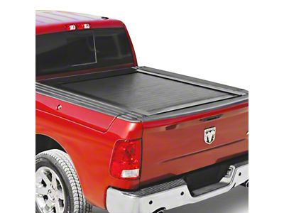 Pace Edwards JackRabbit Retractable Bed Cover; Gloss Black (20-24 Sierra 2500 HD w/ 8-Foot Long Box)