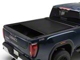 Pace Edwards SwitchBlade Retractable Bed Cover; Gloss Black with ArmorTek Vinyl Deck (20-26 Sierra 2500 HD w/ 6.90-Foot Standard Box)