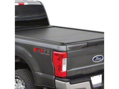 Pace Edwards UltraGroove Electric Retractable Bed Cover; Matte Black (20-25 Sierra 2500 HD w/ 8-Foot Long Box)