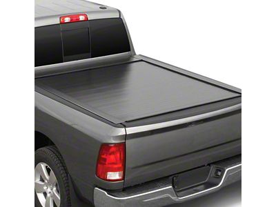 Pace Edwards BedLocker Electric Retractable Bed Cover; Matte Black (20-25 Sierra 3500 HD w/ 8-Foot Long Box)