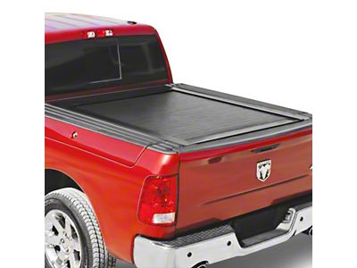 Pace Edwards JackRabbit Retractable Bed Cover; Gloss Black (20-25 Sierra 3500 HD w/ 8-Foot Long Box)